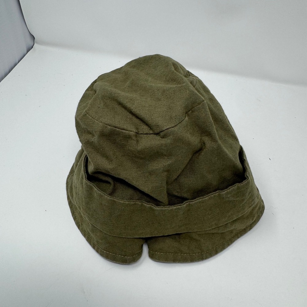 REI Bucket Hat Olive Green Linen Cotton‎ Blend Size L/XL Outdoor Travel
